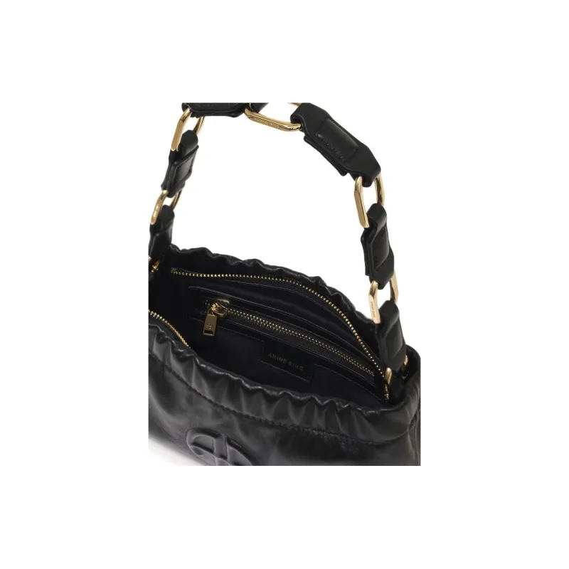 Anine Bing Kate Logo Embossed Small Shoulder Bag-3