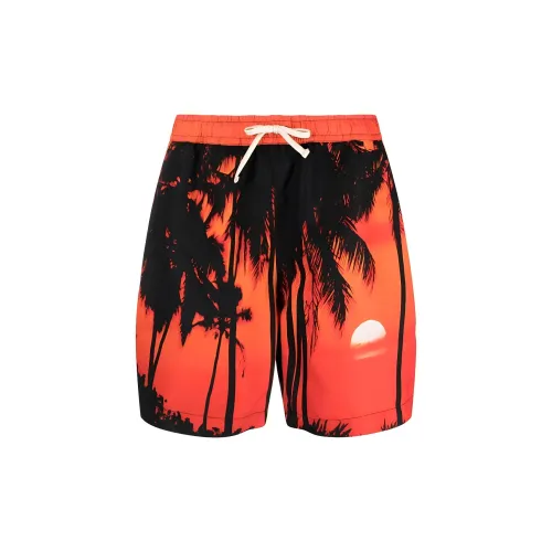 Blue Sky Inn Palm-tree Print Swim Shorts