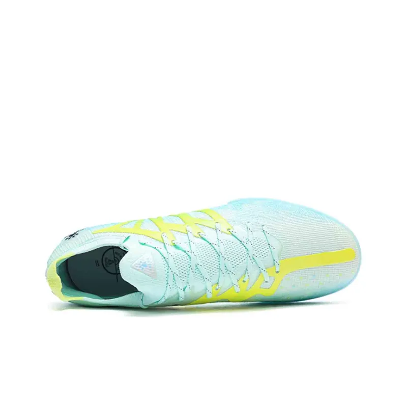 KELME Speed Electric 3.0 TF Rubber Broken Studs Anti Slip Wear Resistant Soccer Shoes Men's Light Aqua Green-3