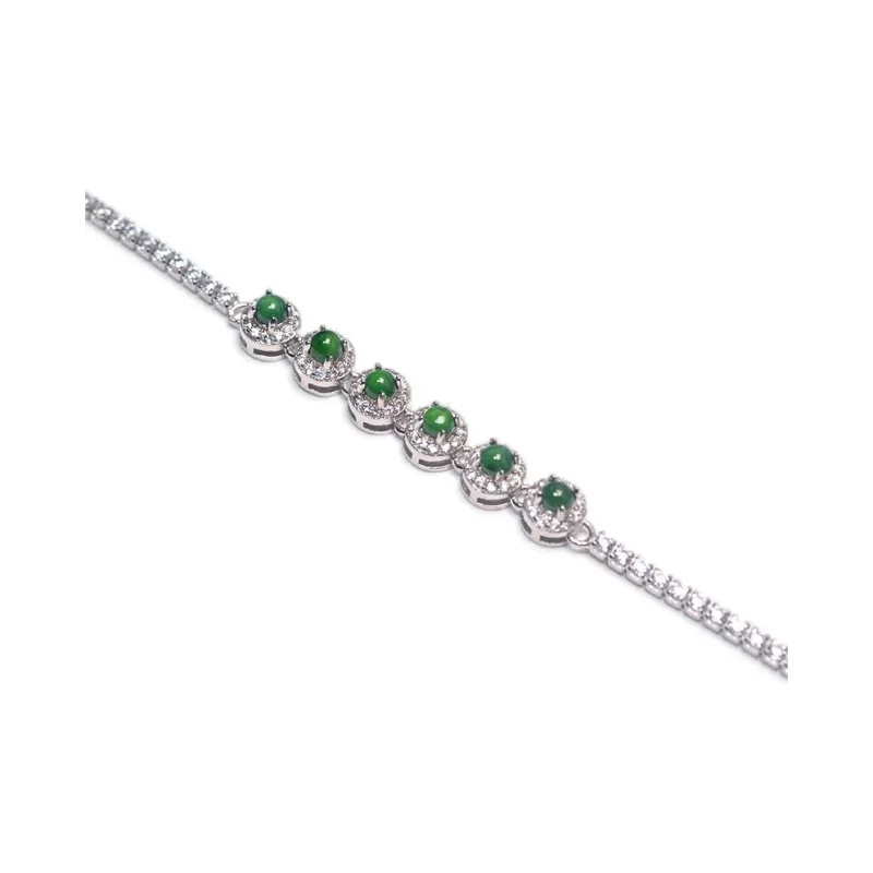 Miyu Gangnam Ice Type Jadeite Bracelets Women's-1