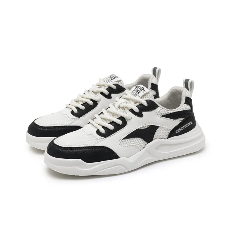GISONRIKE Anti-Slip Wear-Resistant Low-Top Skateboard Shoes Men's-2
