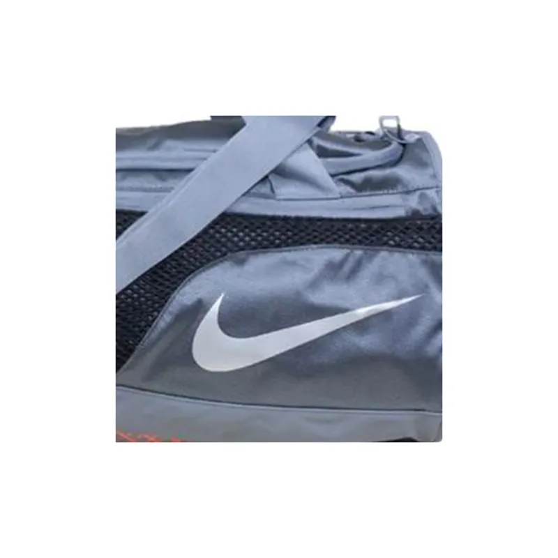 Nike Polyester Portable Crossbody Travel Bag Gym Bag Large Size Unisex Gray-3