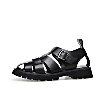 LUOMAIKE Beach Sandals Men's Black