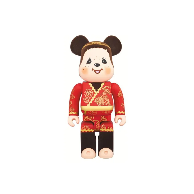 BE@RBRICK x Monchhichi Monkey King/Sun Wukong Trendy Figures-0