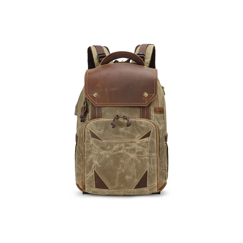 TTaG．baG Batik Canvas Backpack Unisex-8
