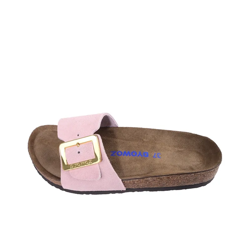 East Garden Works Slip-Resistant Odor-Resistant Slide Slippers Unisex Light Gray-4