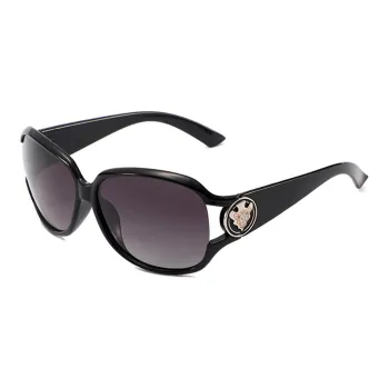 PRETTYALLUSION Oval Sunglasses Women's