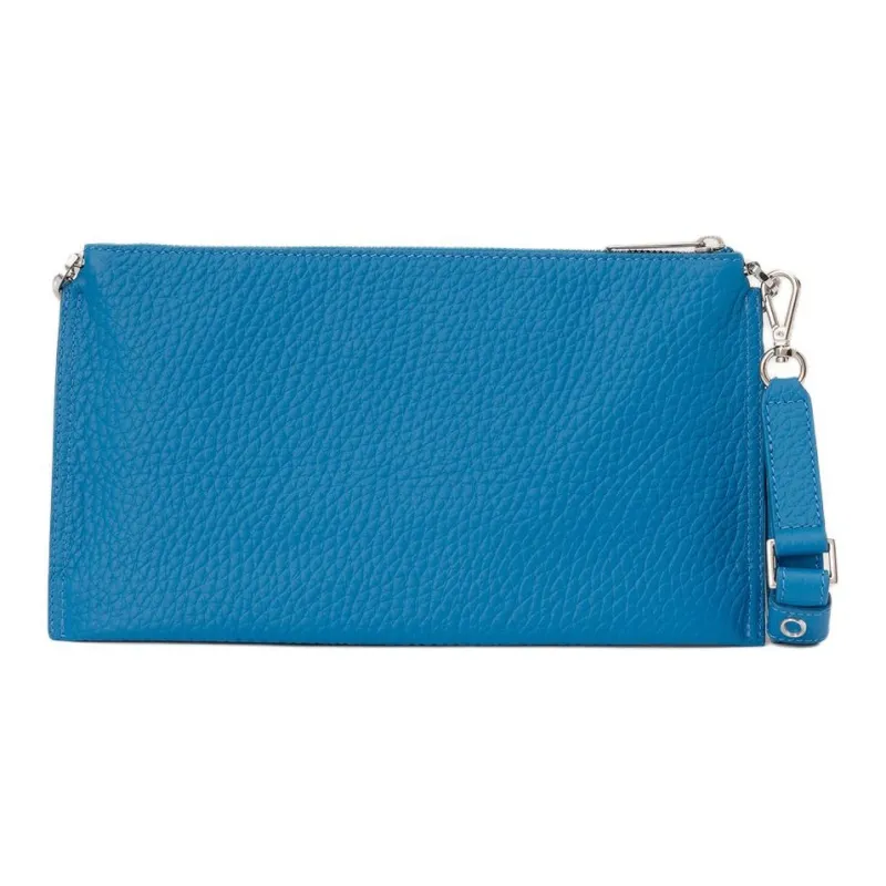 ORCIANI Calfskin Handbag Shoulder Bag Crossbody Bag Mini Women's Electric Blue-1