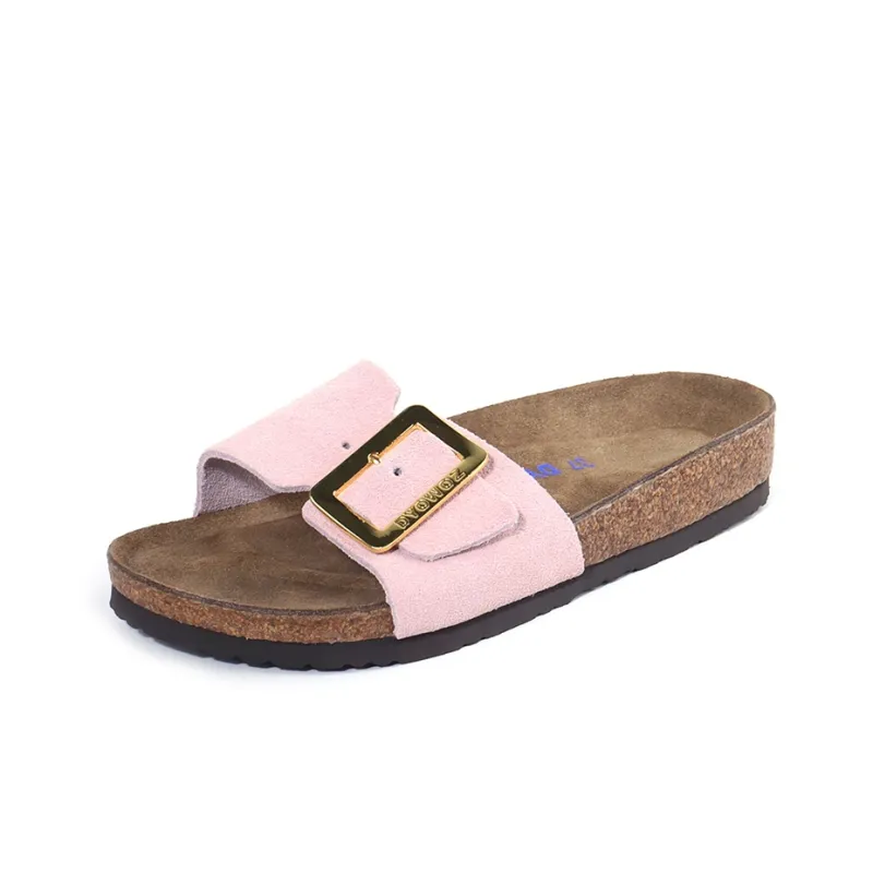 East Garden Works Slip-Resistant Odor-Resistant Slide Slippers Unisex Light Gray-5