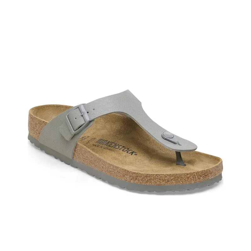 Birkenstock Gizeh Abrasion Resistant Flip Flops Unisex Gray Regular Edition-2