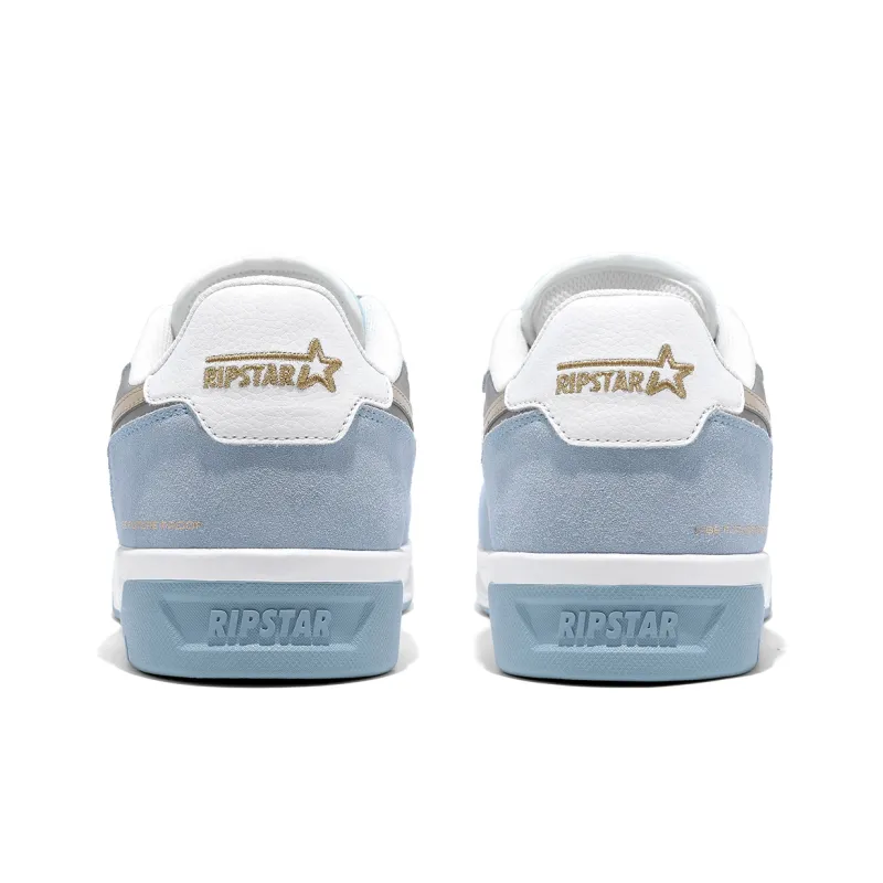 RIPSTAR SKBD Chic Anti Slip Wear Resistant Low Top Skateboard Shoes Unisex Ice Crystal Color Scheme-3