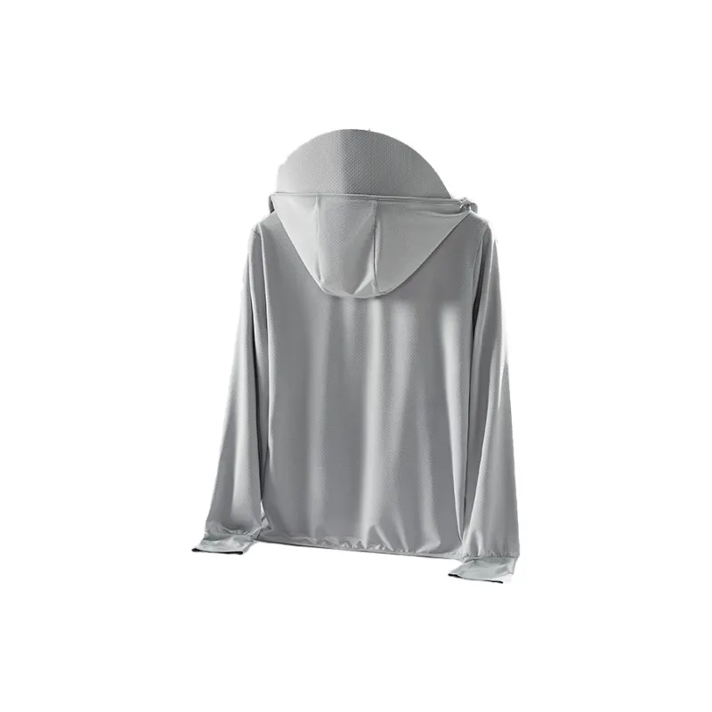 BAGE Solid Color Versatile Fishing Sun Protection Clothing Unisex-13