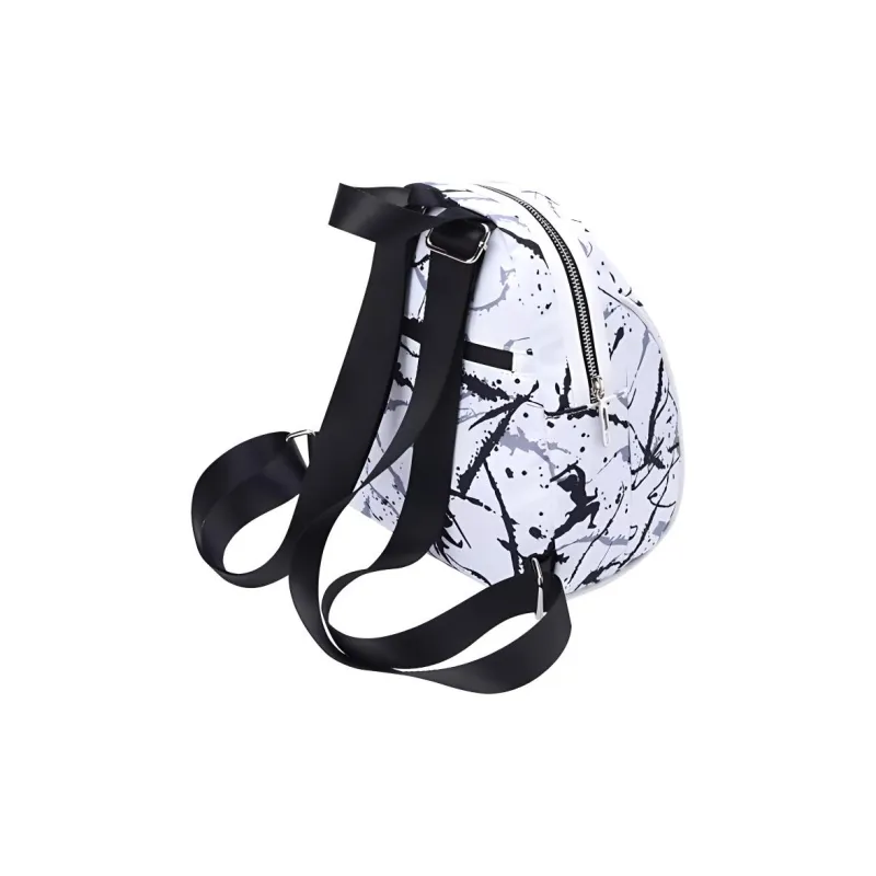 Anta Mulan Collaboration 150D Imitation Memory Fabric Casual Backpack Regular Unisex White-2