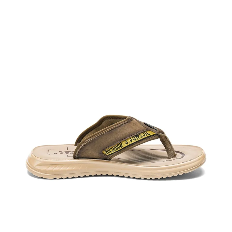 G.N.SHIJIA Stitching Abrasion Resistant Flip Flops Men's-4
