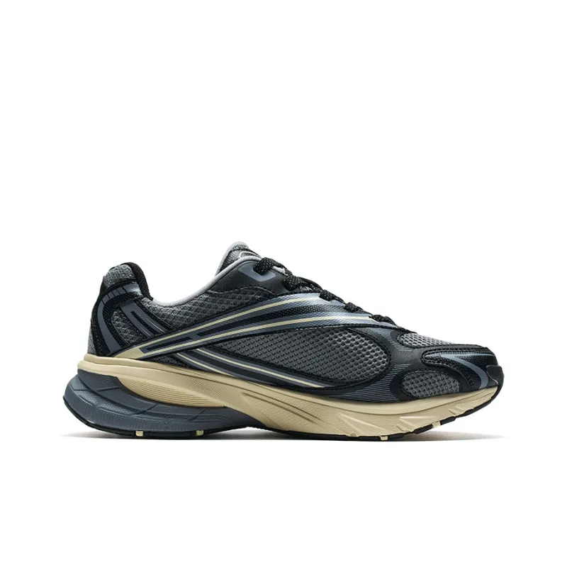 XTEP Little Basque Lightweight Coverage Low Top Casual Shoes Men's Smoke Gray-1