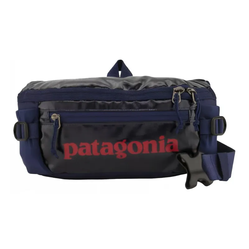 Patagonia Polyester Crossbody Bag Fanny Pack Regular Unisex Black-0