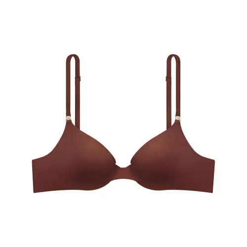 Victoria's Secret Icon Collection 5724 Comfortable Style Icon By Smooth Push-Up Demi Bra Bra Women's Natural Brown