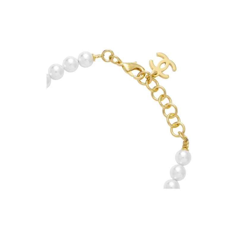 CHANEL 1986 1988 Cc Heart Bracelet-3
