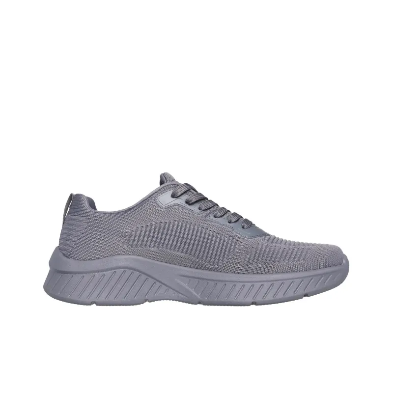 Skechers Bob's SPORT Anti Slip Wear Resistant Low Top Casual Shoes Men's Gray-1