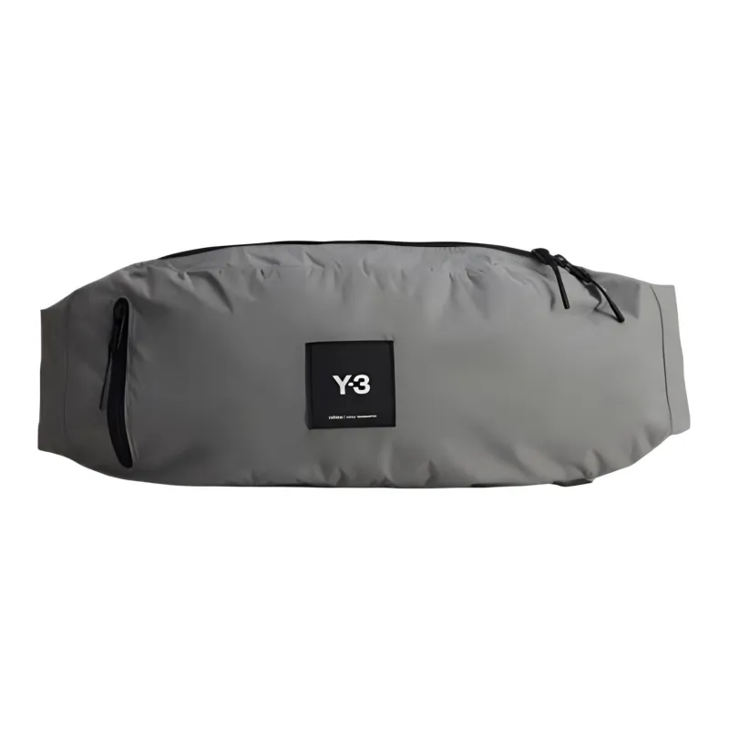 Y 3 Nylon Fanny Pack Sling Bags Regular Unisex Gray-0