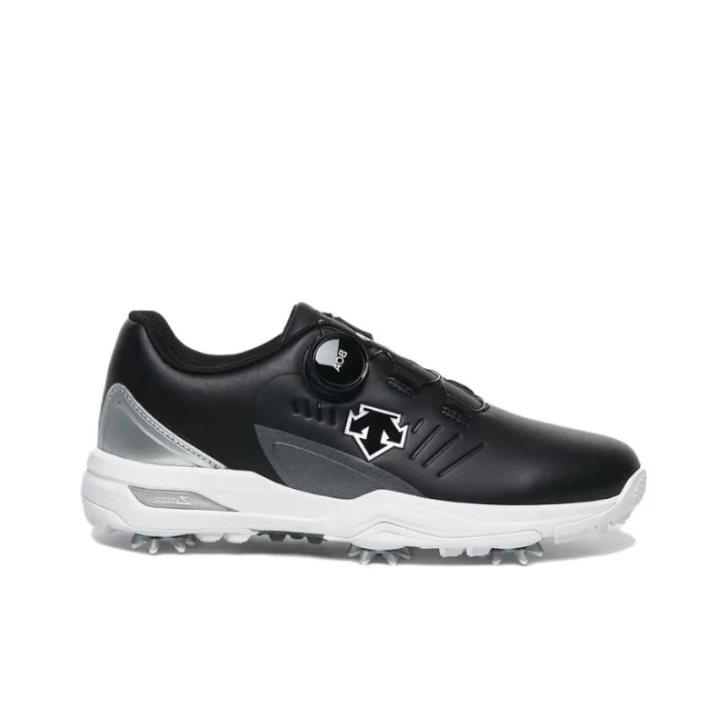 DESCENTE GOLF Series Anti Slip Wear Resistant Low Top Golf Shoes Women's Black-1