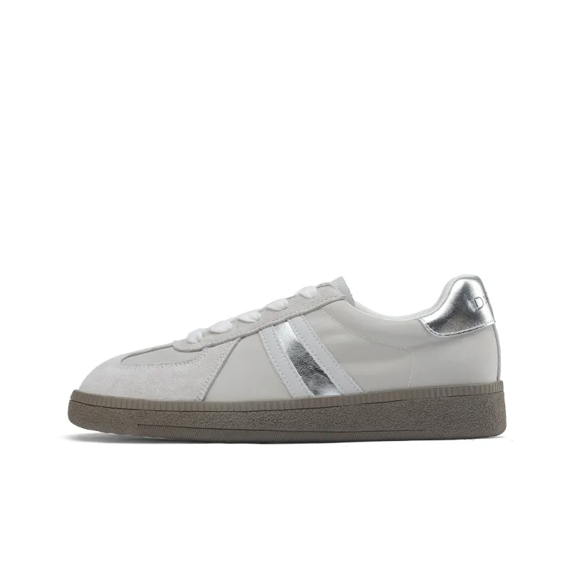 D FUSE SCANDINAVIA German Army Trainers Flat Shoes Low Top Skateboard Shoes Women's-0