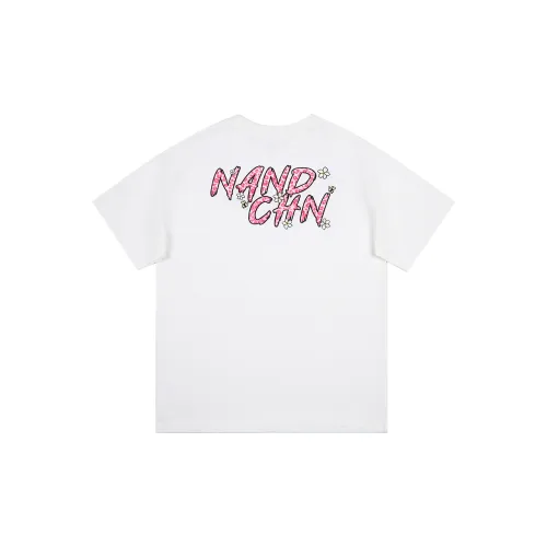 NANDCHN T-Shirts Unisex White