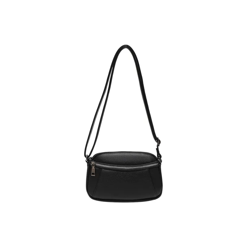 VANDEE Cow Leather Shoulder Bag Crossbody Bag Regular Women's Black-0