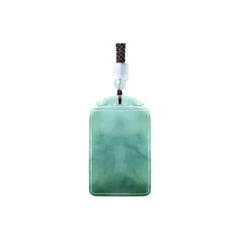 Jade Is Boundless Bean Type Jadeite Necklaces Unisex