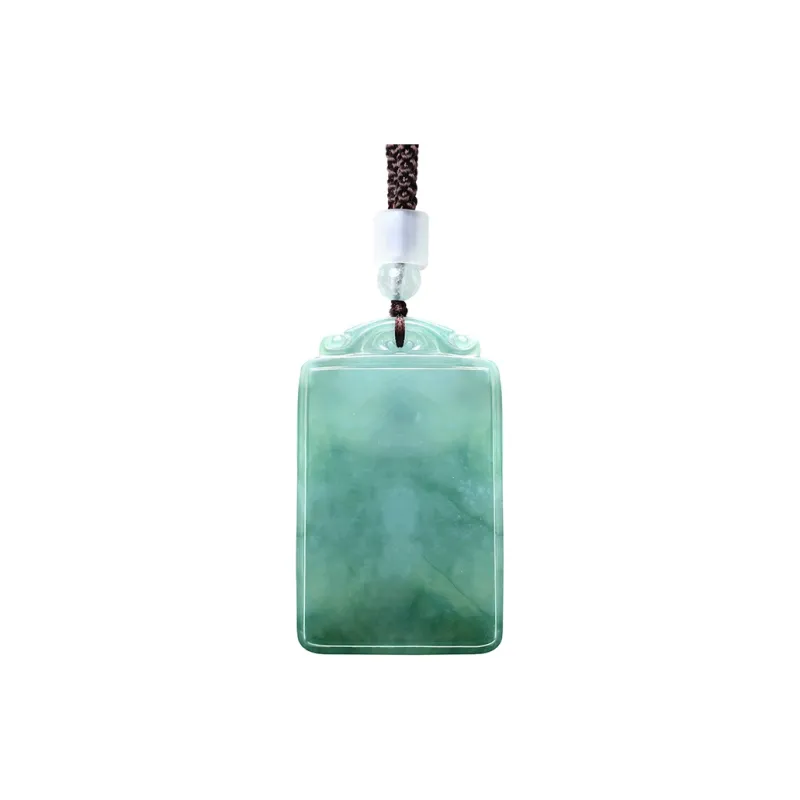Jade Is Boundless Bean Type Jadeite Necklaces Unisex-0