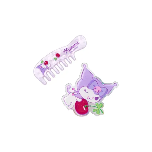 Sanrio Purple High-Value Hair Clip Two-Piece Set Women's