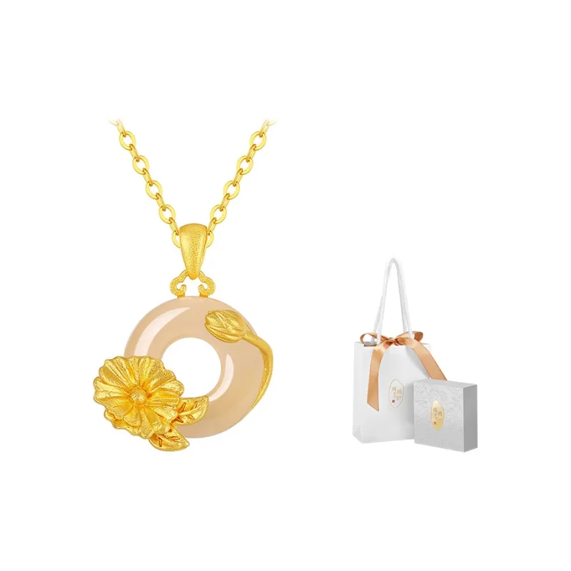 MAMADESHOUHU Chalcedony Jade Necklaces Women's-68