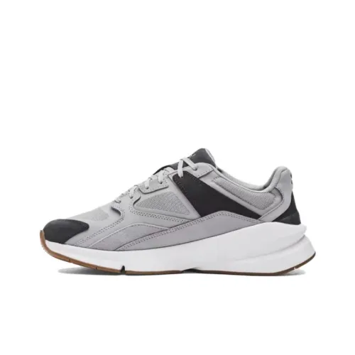 Under Armour Forge Casual Shoes Unisex Low-Top Gray Black