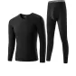 Crew Neck Clothing Sets (Graphite Black)-Modal Cotton/Antibacterial Anti-Mite