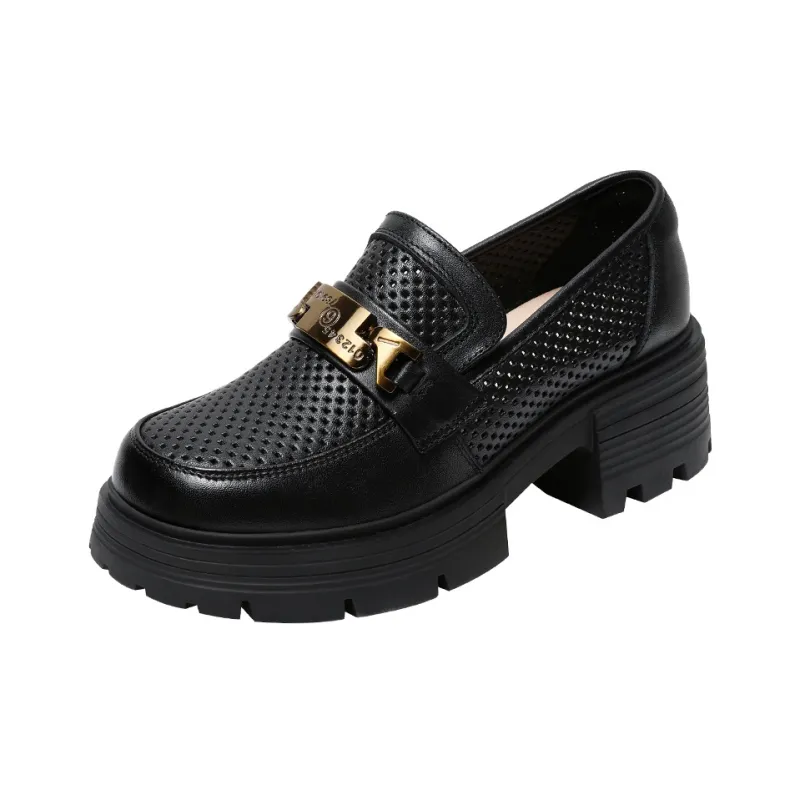 MODERN BELLE Loafers 5.5cm Women's Black-0
