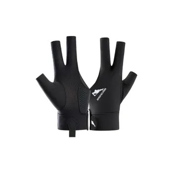 BSELEON Billiards Three Finger Gloves Unisex