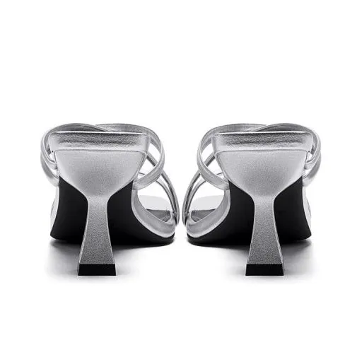 ELLE One Strap Sandals 6.5cm Women's-24