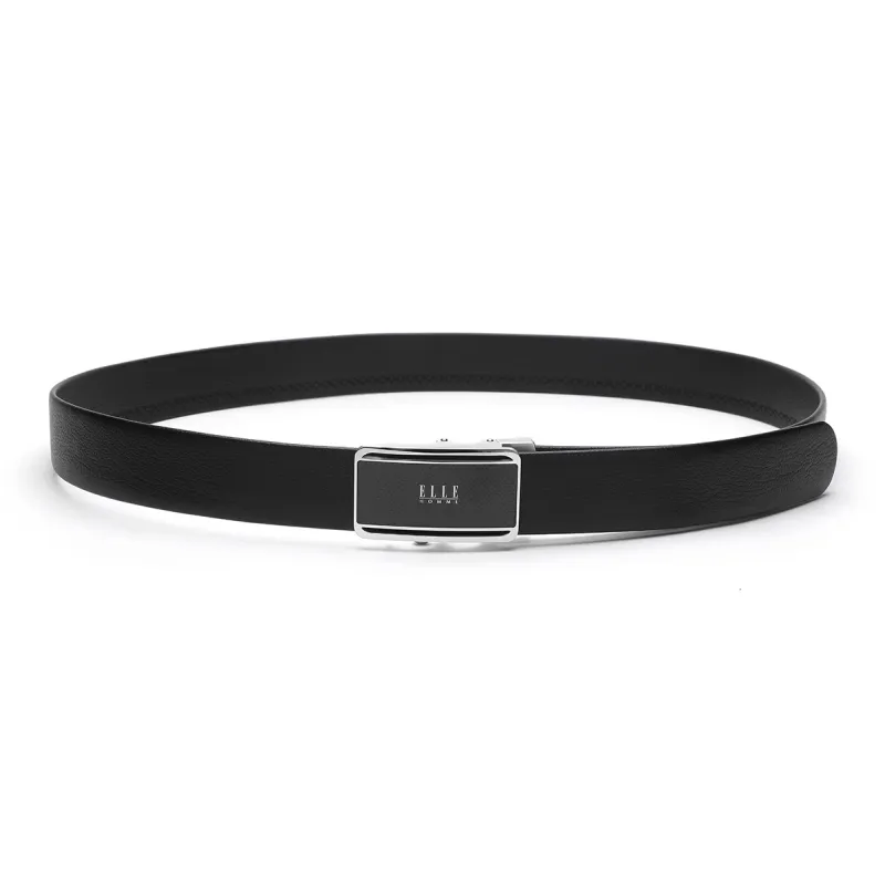 ELLE HOMME Leather Belts Men-3