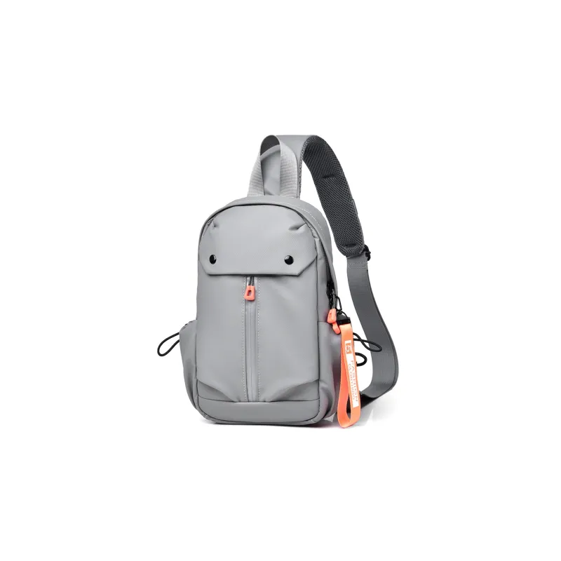 Venerable Brahma Oxford Backpack Crossbody Bag Portable Sling Bag Regular Men's Black/Gray-10