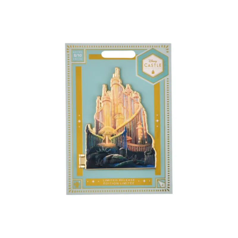 Disney The Little Mermaid, Disney Castle Collection Badges-0