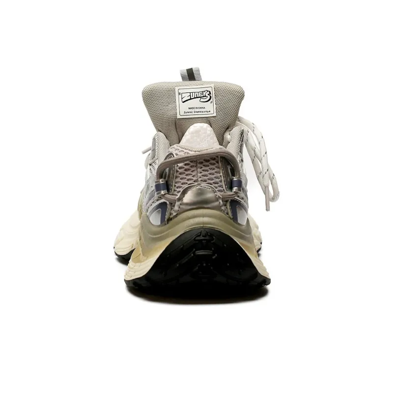 Zun'er Cushioning Anti-Slip And Wear-Resistant Low-Top Chunky Sneakers Women's-3