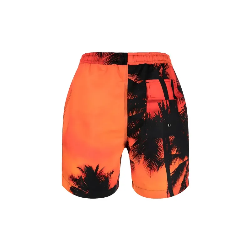 Blue Sky Inn Palm tree Print Swim Shorts-1