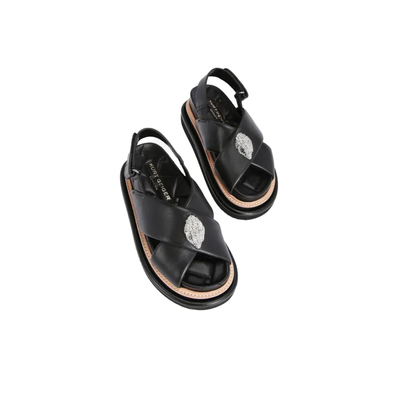 Kurt Geiger London Strap Sandals 7cm Women's Black-3