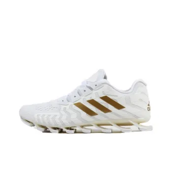 Adidas Springblade Pro Slip-Resistant Breathable Low-Top Running Shoes Men's White