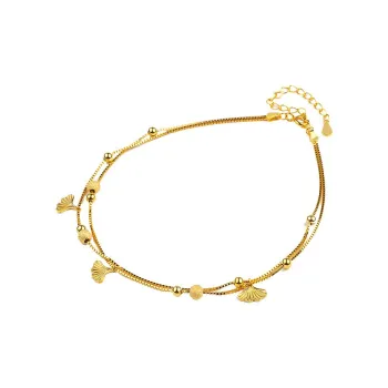 Capuel Titanium Steel Anklets Women's