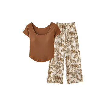 MADALLO Pajama Set Women's Yellow Clay Ochre