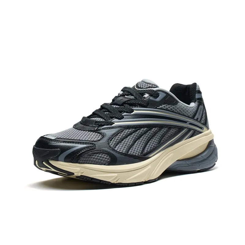 XTEP Little Basque Lightweight Coverage Low Top Casual Shoes Men's Smoke Gray-2