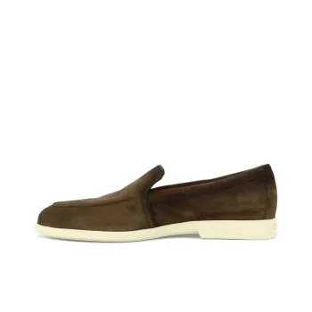 Santoni Malibu Almond Toe Loafers