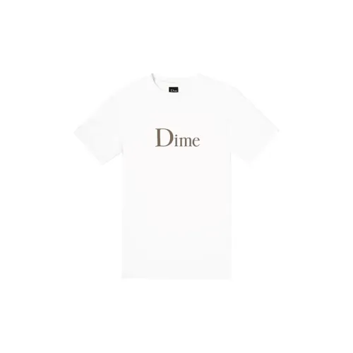 Dime T-Shirts Men White