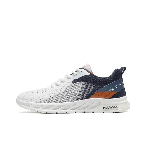 Mulinsen Slip Resistant Breathable Lightweight Low Top Casual Running Shoes Men's